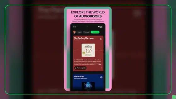 Spotify Premium APK con altavoces Bluetooth featured image