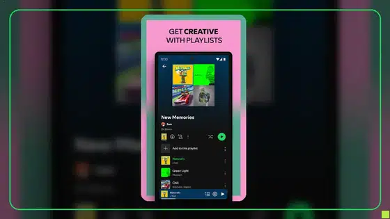Guía de playlists colaborativas en Spotify Premium APK featured image