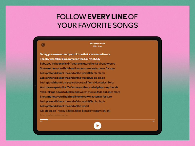 Spotify app screenshot 11