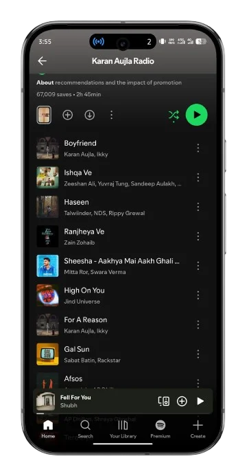 Spotify app screenshot 18